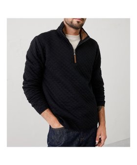 【バナナリパブリック ファクトリーストア/BANANA REPUBLIC FACTORY STORE】のBANANA REPUBLIC FACTORY STORE キルティング ニット ハーフジッププルオーバー 人気、トレンドファッション・服の通販 founy(ファニー) ファッション Fashion レディースファッション Fashion for Women トップス・カットソー Cut & Sew Tops ニット Knit Tops & Sweaters カジュアルプルオーバー・ニットトップス Pullovers & Knit Tops / Casual Pullovers キルティング Quilted, Quilting モダン Modern, Contemporary |ID:prp329100004760218