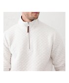 【バナナリパブリック ファクトリーストア/BANANA REPUBLIC FACTORY STORE】のBANANA REPUBLIC FACTORY STORE キルティング ニット ハーフジッププルオーバー 人気、トレンドファッション・服の通販 founy(ファニー) ファッション Fashion レディースファッション Fashion for Women トップス・カットソー Cut & Sew Tops ニット Knit Tops & Sweaters カジュアルプルオーバー・ニットトップス Pullovers & Knit Tops / Casual Pullovers キルティング Quilted, Quilting モダン Modern, Contemporary thumbnail OATMEAL_HEATHER|ID: prp329100004760218 ipo3291000000034502405