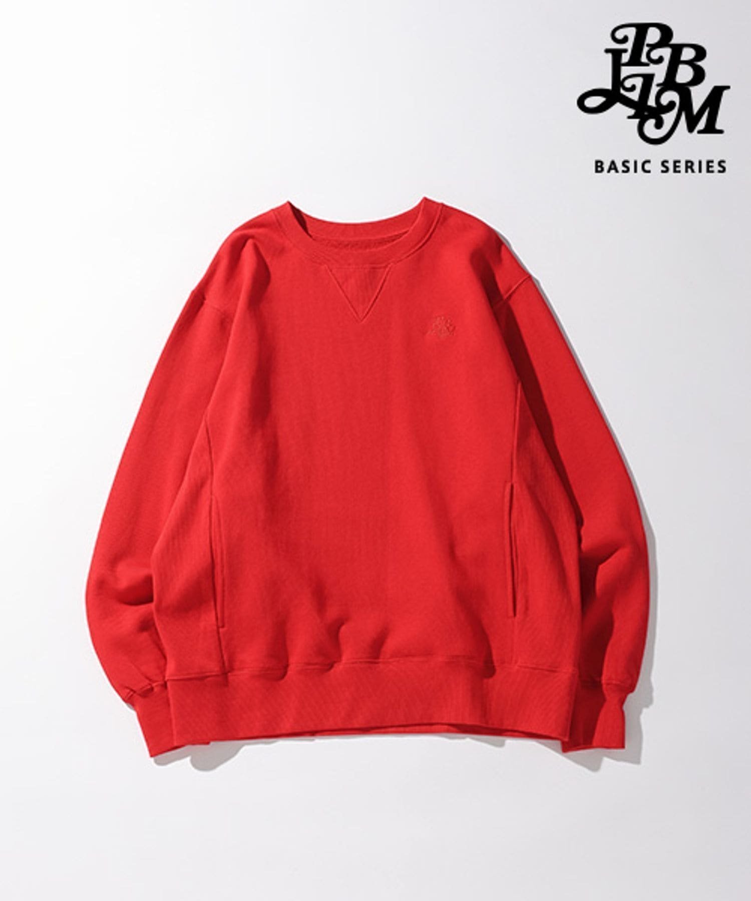 【ページボーイ/PAGEBOY】のPBLIM トンプキンスウェットプルオーバー インテリア・キッズ・メンズ・レディースファッション・服の通販 founy(ファニー) 　ファッション　Fashion　レディースファッション　Fashion for Women　トップス・カットソー　Cut & Sew Tops　レディースパーカー・カジュアルフーディー　Casual Hoodies & Sweatshirts　カジュアルプルオーバー・ニットトップス　Pullovers & Knit Tops / Casual Pullovers　スウェット・クルーネックトップス　Sweatshirts & Crewnecks / Relaxed Fit Sweat Tops　インナー　Innerwear　シンプル　Simple, Minimal　スウェット / スエット　Sweatshirt, Sweatwear　ベーシック　Basic, Essential　ポケット　Pocket, Pocket Detail　レッド35|ID: prp329100004760231 ipo3291000000034448231