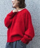 【コーエン/COEN】の【ぽわん袖*かわいいデザインのほめられニット】冬の褒められニット/キュウシンライククルーネックニット RED|ID: prp329100004760287 ipo3291000000034448831