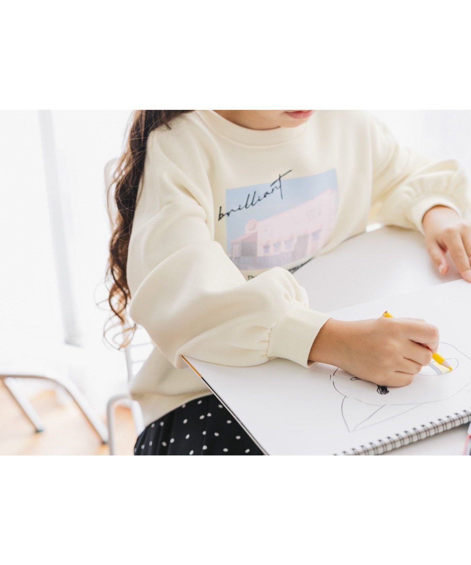 【グローバルワーク/GLOBAL WORK / KIDS】のあったか乾きやすいワイドスウェット/キッズ/599756 インテリア・キッズ・メンズ・レディースファッション・服の通販 founy(ファニー) 　ファッション　Fashion　キッズファッション　Fashion for Kids　おすすめ　Recommended / Our Picks　ガーリー　Girly, Feminine Style　ショート　Short, Short Length　スウェット / スエット　Sweatshirt, Sweatwear　ビスチェ　Bustier, Corset Top　ボトム　Bottoms, Lower Wear　レース　Lace, Lace Fabric　ロング　Long, Long-Length　ワイド　Wide, Wide Fit　アイボリー06|ID: prp329100004760288 ipo3291000000034625032