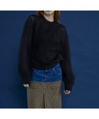 【メゾンスペシャル/MAISON SPECIAL】のTulle Layered Low Gauge Reversible Knit Pullover BLK|ID: prp329100004760289 ipo3291000000034448840