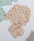 【エフオー オンラインストア/F.O.Online Store / KIDS】のパン 恐竜モチーフキルトパジャマ ベージュ|ID: prp329100004760295 ipo3291000000034774832