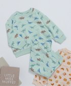 【エフオー オンラインストア/F.O.Online Store / KIDS】のパン 恐竜モチーフキルトパジャマ ミント|ID: prp329100004760295 ipo3291000000034774834