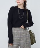 【コーエン/COEN】のモチモチリブクルーネックニット 人気、トレンドファッション・服の通販 founy(ファニー) ファッション Fashion レディースファッション Fashion for Women トップス・カットソー Cut & Sew Tops ニット Knit Tops & Sweaters インナー Innerwear 洗える Machine Washable シンプル Simple, Minimal ハイネック High Neck, Mock Neck フィット Fit, Slim Fit thumbnail BLACK|ID: prp329100004760333 ipo3291000000034513987