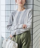 【コーエン/COEN】のモチモチリブクルーネックニット 人気、トレンドファッション・服の通販 founy(ファニー) ファッション Fashion レディースファッション Fashion for Women トップス・カットソー Cut & Sew Tops ニット Knit Tops & Sweaters インナー Innerwear 洗える Machine Washable シンプル Simple, Minimal ハイネック High Neck, Mock Neck フィット Fit, Slim Fit thumbnail LT.GRAY|ID: prp329100004760333 ipo3291000000034513988