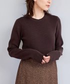 【コーエン/COEN】のモチモチリブクルーネックニット 人気、トレンドファッション・服の通販 founy(ファニー) ファッション Fashion レディースファッション Fashion for Women トップス・カットソー Cut & Sew Tops ニット Knit Tops & Sweaters インナー Innerwear 洗える Machine Washable シンプル Simple, Minimal ハイネック High Neck, Mock Neck フィット Fit, Slim Fit thumbnail MD.BROWN|ID: prp329100004760333 ipo3291000000034513989