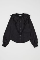 【マウジー/moussy】のDRAPE COLLAR ブラウス 人気、トレンドファッション・服の通販 founy(ファニー) ファッション Fashion レディースファッション Fashion for Women トップス・カットソー Cut & Sew Tops シャツ・ブラウス・オフィスカジュアル Elegant Blouses & Button-Ups ギャザー Gathered, Ruffled クラシック Classic, Timeless Style サテン Satin, Glossy Fabric ショート Short, Short Length スニーカー Sneakers, Trainers デニム Denim, Jeans Material ドレープ Drape, Draping Fabric 人気 Popular, Best Seller 長袖 Long Sleeve, Full Sleeve フェミニン Feminine, Girly フリル Frill, Ruffle フロント Front, Front Design ボトム Bottoms, Lower Wear マニッシュ Mannish, Boyish ミックス Mix, Mixed Style ヨーク Yoke, Yoke Design レース Lace, Lace Fabric ワイド Wide, Wide Fit 再入荷 Restock / Back in Stock おすすめ Recommended / Our Picks エレガント 上品 Elegant thumbnail BLK|ID: prp329100004760376 ipo3291000000034449673