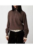 【マウジー/moussy】のFADE HALF ZIP トップス 人気、トレンドファッション・服の通販 founy(ファニー) ファッション Fashion レディースファッション Fashion for Women トップス・カットソー Cut & Sew Tops おすすめ Recommended / Our Picks セットアップ Set-Up, Coordinated Outfit ハーフ Half, Half-Length ヴィンテージ Vintage Style 人気 Popular, Best Seller 再入荷 Restock / Back in Stock thumbnail BRN|ID: prp329100004760414 ipo3291000000034450021