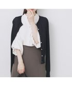 【インデックス/INDEX】の《美人百花掲載》ビジュークルーネックカーディガン【洗濯機洗い可/UVケア/接触冷感/抗ピル】 ネイビー|ID: prp329100004760430 ipo3291000000034450183