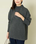 【アー ヴェー ヴェー/a.v.v】の【洗える】バックスリットニット 人気、トレンドファッション・服の通販 founy(ファニー) ファッション Fashion レディースファッション Fashion for Women トップス・カットソー Cut & Sew Tops ニット Knit Tops & Sweaters 洗える Machine Washable スタイリッシュ Stylish, Fashionable スリット Slit, Slit Detail 定番 Standard, Basic Item 人気 Popular, Best Seller ハイネック High Neck, Mock Neck フェミニン Feminine, Girly フレア Flare, Flared ベーシック Basic, Essential 冬 Winter / This Winter 再入荷 Restock / Back in Stock thumbnail ダークグレー|ID: prp329100004760432 ipo3291000000034450199