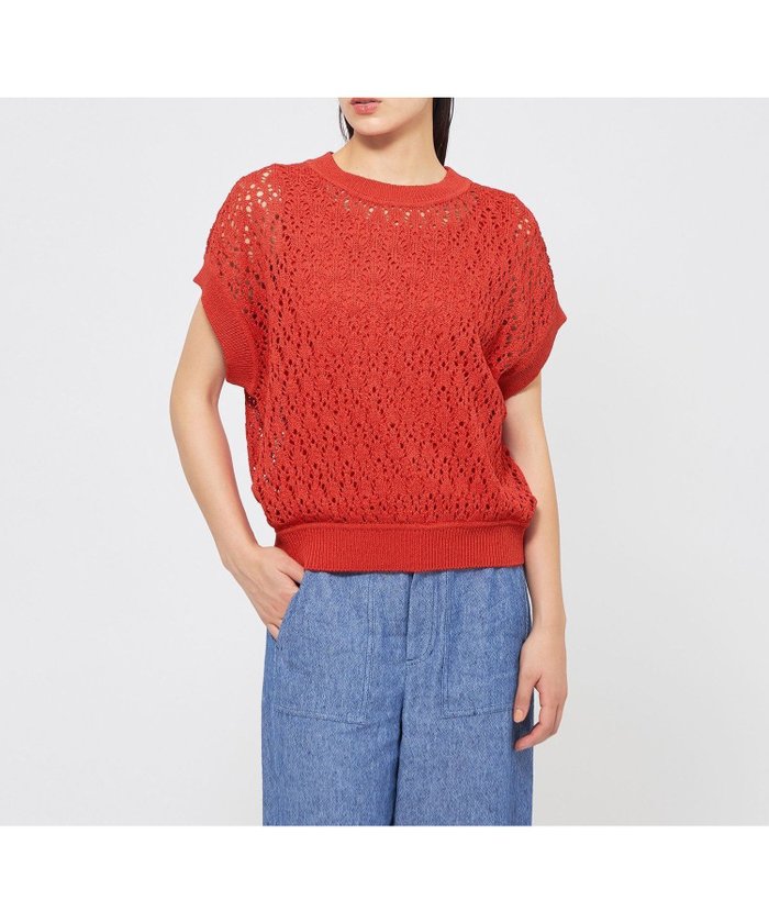 【エポカ/EPOCA】の【VERY NaVY2025年6月号掲載】La maglia estate ニットプルオーバー インテリア・キッズ・メンズ・レディースファッション・服の通販 founy(ファニー) https://founy.com/ 雑誌掲載アイテム Magazine Picks & Fashion Features ファッション雑誌 Fashion Magazines ヴェリィ VERY ファッション Fashion レディースファッション Fashion for Women トップス・カットソー Cut & Sew Tops ニット Knit Tops & Sweaters カジュアルプルオーバー・ニットトップス Pullovers & Knit Tops / Casual Pullovers インナー Innerwear 春 Spring キャミソール Camisole, Spaghetti Strap Top セットアップ Set-Up, Coordinated Outfit 透かし Cut-Out, Lacework 雑誌 Magazine, Fashion Magazine 6月号 June Issue, Jun. Edition レース Lace, Lace Fabric おすすめ Recommended / Our Picks 夏 Summer |ID: prp329100004760485 ipo3291000000034450762