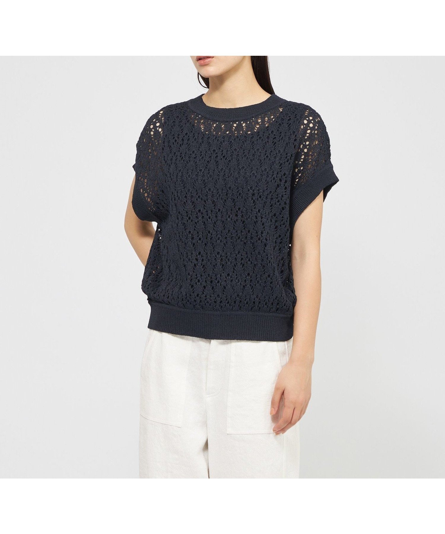 【エポカ/EPOCA】の【VERY NaVY2025年6月号掲載】La maglia estate ニットプルオーバー インテリア・キッズ・メンズ・レディースファッション・服の通販 founy(ファニー) 雑誌掲載アイテム Magazine Picks & Fashion Features ファッション雑誌 Fashion Magazines ヴェリィ VERY ファッション Fashion レディースファッション Fashion for Women トップス・カットソー Cut & Sew Tops ニット Knit Tops & Sweaters カジュアルプルオーバー・ニットトップス Pullovers & Knit Tops / Casual Pullovers インナー Innerwear 春 Spring キャミソール Camisole, Spaghetti Strap Top セットアップ Set-Up, Coordinated Outfit 透かし Cut-Out, Lacework 雑誌 Magazine, Fashion Magazine 6月号 June Issue, Jun. Edition レース Lace, Lace Fabric おすすめ Recommended / Our Picks 夏 Summer ネイビー|ID: prp329100004760485 ipo3291000000034450768