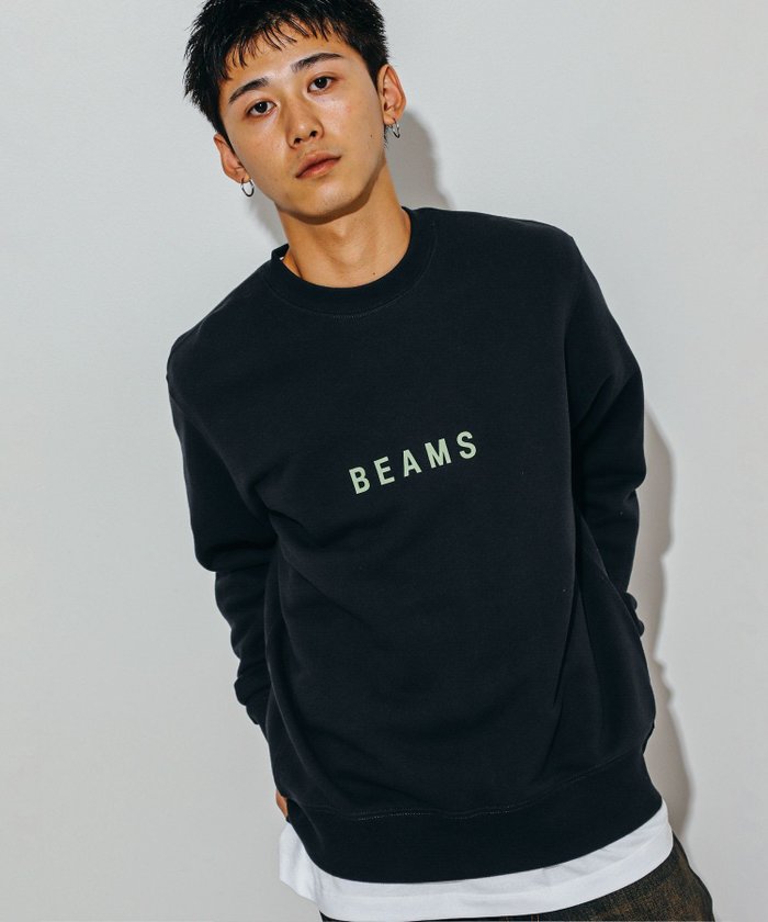 【ビームス/BEAMS / MEN】のBEAMS ロゴ スウェット インテリア・キッズ・メンズ・レディースファッション・服の通販 founy(ファニー) https://founy.com/ ファッション Fashion メンズファッション Fashion for Men おすすめ Recommended / Our Picks シンプル Simple, Minimal スウェット / スエット Sweatshirt, Sweatwear フロント Front, Front Design プリント Print, Printed Pattern ベーシック Basic, Essential 人気 Popular, Best Seller 定番 Standard, Basic Item |ID: prp329100004760490 ipo3291000000034450841
