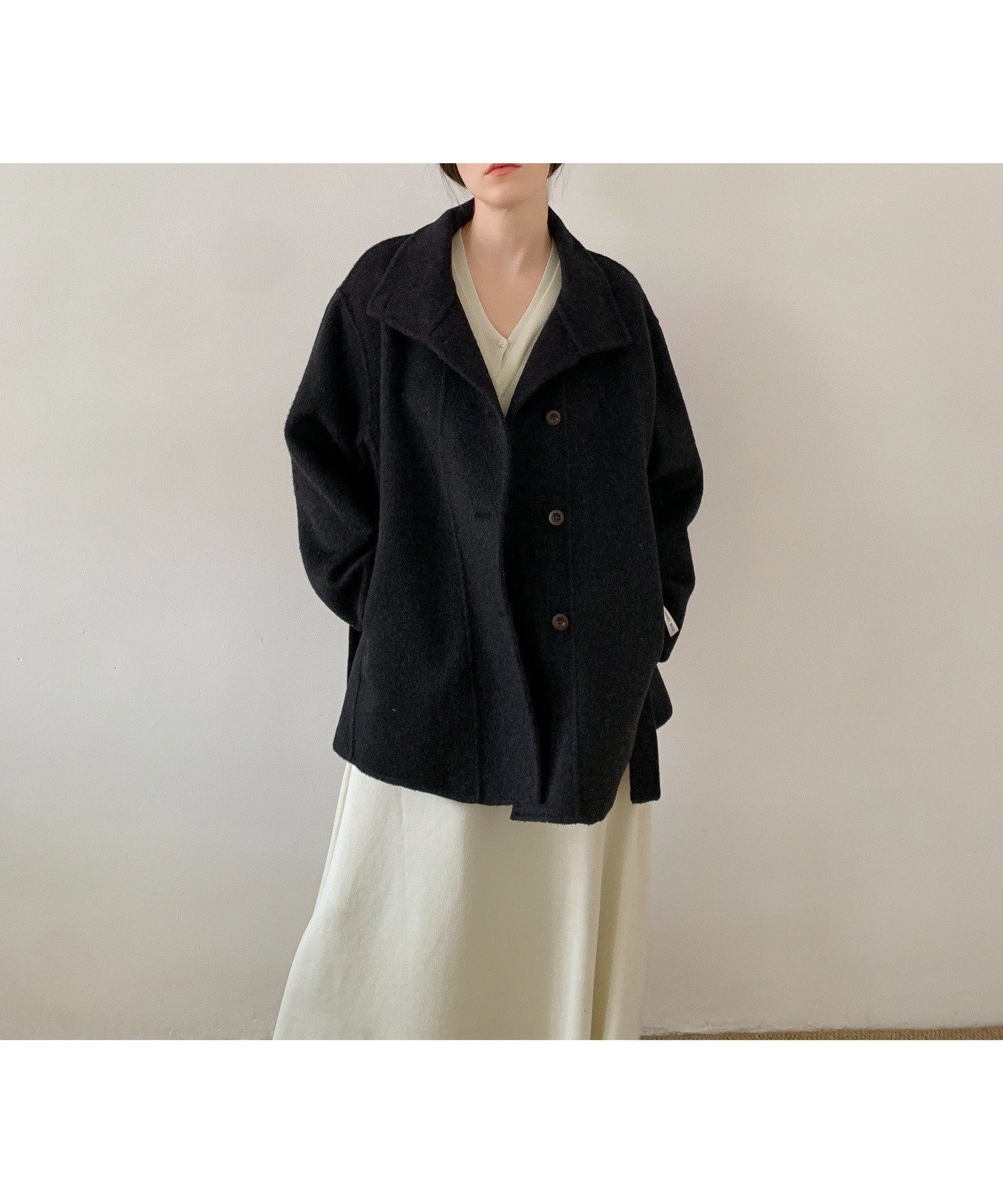 【その他のブランド/Other】のDECADE CLASSIC リバーウールステンカラーコート 人気、トレンドファッション・服の通販 founy(ファニー) ファッション Fashion レディースファッション Fashion for Women アウター Coat / Outerwear Collection コート・ロングコート・ピーコート Long Coats, Peacoats & More クラシック Classic, Timeless Style シンプル Simple, Minimal スタイリッシュ Stylish, Fashionable モダン Modern, Contemporary other-1|ID: prp329100004760494 ipo3291000000034450948