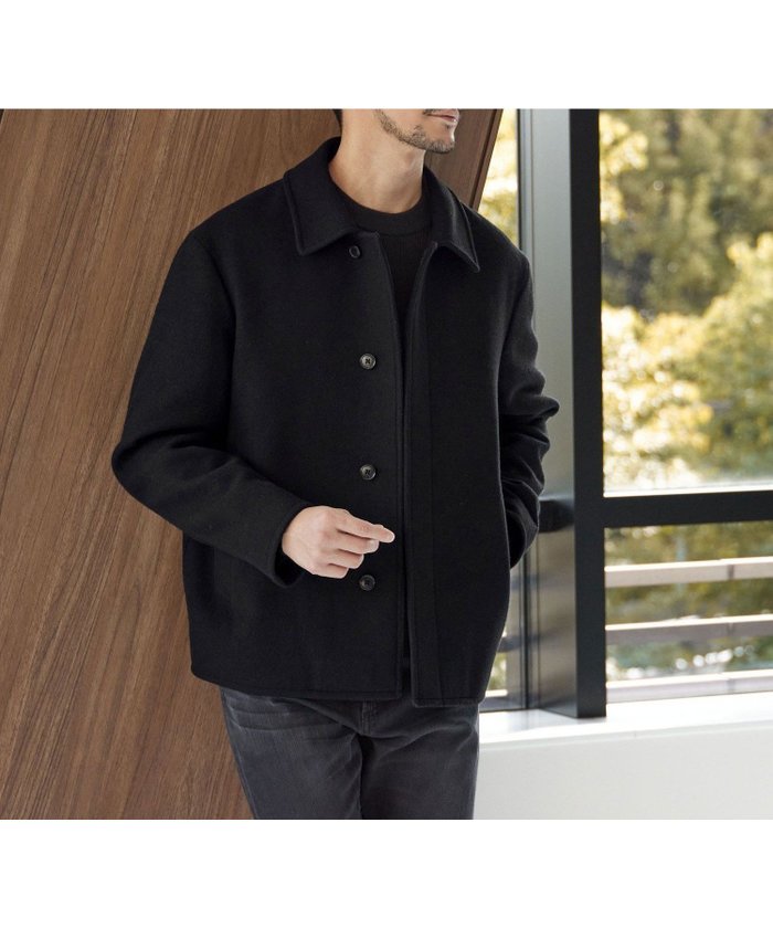 【ビューティ&ユース ユナイテッドアローズ/BEAUTY&YOUTH / UNITED ARROWS / MEN】の【WEB限定 WARDROBE SMART】PE メルトン バルカラーブルゾン インテリア・キッズ・メンズ・レディースファッション・服の通販 founy(ファニー) https://founy.com/ ファッション Fashion メンズファッション Fashion for Men オケージョン Occasion Wear クラシック Classic, Timeless Style コンパクト Compact, Small Size スタンド Stand Collar, Upright Stand スマート Smart, Elegant スラックス Slacks, Dress Pants バランス Balance, Style Balance ファブリック Fabric, Textile ブルゾン Blouson, Bomber Jacket ポケット Pocket, Pocket Detail 別注 Limited Edition, Custom Order メルトン Melton, Heavy Wool モダン Modern, Contemporary 冬 Winter / This Winter クリスマス X'mas Christmas / X'mas ビジネス 仕事 通勤 Business / Work / Commuting 結婚式 Wedding |ID: prp329100004760513 ipo3291000000035069085