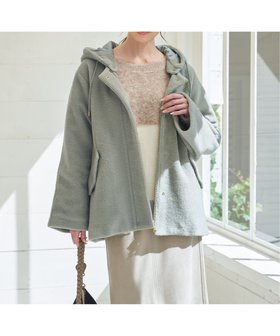 【イッカ/ikka】のブークレー2WAYフードコート 人気、トレンドファッション・服の通販 founy(ファニー) ファッション Fashion レディースファッション Fashion for Women アウター Coat / Outerwear Collection コート・ロングコート・ピーコート Long Coats, Peacoats & More ストレッチ Stretch, Stretchy Fabric ベーシック Basic, Essential ミドル Middle Length, Mid Height モコモコ Fuzzy, Fluffy 今季 This Season, Current Season |ID:prp329100004760520