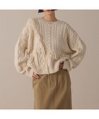 【ローリーズファーム/LOWRYS FARM】のケーブルフリンジSHORT丈 アイボリー08|ID: prp329100004760780 ipo3291000000034682633