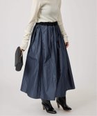 【ヴェルメイユ パー イエナ/VERMEIL par iena】の《一部店舗限定》silk cotton ギャザーフレアースカート グレー|ID: prp329100004760864 ipo3291000000034608761