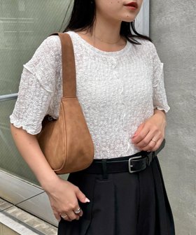 【チャオパニックティピー/CIAOPANIC TYPY】のシアーレース半袖メロウトップス 人気、トレンドファッション・服の通販 founy(ファニー) ファッション Fashion レディースファッション Fashion for Women トップス・カットソー Cut & Sew Tops インナー Innerwear デニム Denim, Jeans Material ビスチェ Bustier, Corset Top 半袖 Short Sleeve, Half Sleeve レース Lace, Lace Fabric ロング Long, Long-Length ワイド Wide, Wide Fit おすすめ Recommended / Our Picks |ID:prp329100004760894