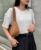 【チャオパニックティピー/CIAOPANIC TYPY】のシアーレース半袖メロウトップス 人気、トレンドファッション・服の通販 founy(ファニー) ファッション Fashion レディースファッション Fashion for Women トップス・カットソー Cut & Sew Tops インナー Innerwear デニム Denim, Jeans Material ビスチェ Bustier, Corset Top 半袖 Short Sleeve, Half Sleeve レース Lace, Lace Fabric ロング Long, Long-Length ワイド Wide, Wide Fit おすすめ Recommended / Our Picks thumbnail ホワイト|ID: prp329100004760894 ipo3291000000034950947