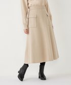【シップス フォー ウィメン/SHIPS】のSHIPS Colors 手洗い可能 ジャージーメルトン ポケット フレアスカート ナチュラル|ID: prp329100004760941 ipo3291000000034577541