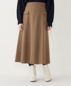 【シップス フォー ウィメン/SHIPS】のSHIPS Colors 手洗い可能 ジャージーメルトン ポケット フレアスカート ブラウン|ID: prp329100004760941 ipo3291000000034577542