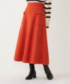 【シップス フォー ウィメン/SHIPS】のSHIPS Colors 手洗い可能 ジャージーメルトン ポケット フレアスカート オレンジ|ID: prp329100004760941 ipo3291000000034577544