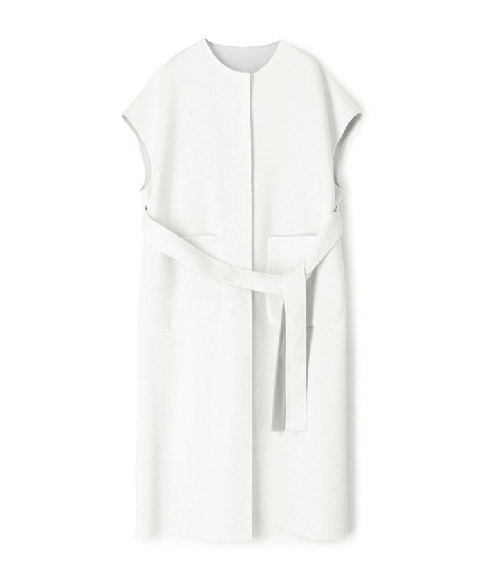 【トゥモローランド/TOMORROWLAND】のウールカシミヤライトリバー ベルテッドロングジレ インテリア・キッズ・メンズ・レディースファッション・服の通販 founy(ファニー) https://founy.com/ ファッション Fashion レディースファッション Fashion for Women アウター Coat / Outerwear Collection トップス・カットソー Cut & Sew Tops ベスト&ジレ / 重ね着スタイル Vests & Gilets イタリア Italy スリーブ Sleeve, Long Sleeve / Short Sleeve リバーシブル Reversible, Two-Sided エレガント 上品 Elegant |ID: prp329100004760983 ipo3291000000034518475