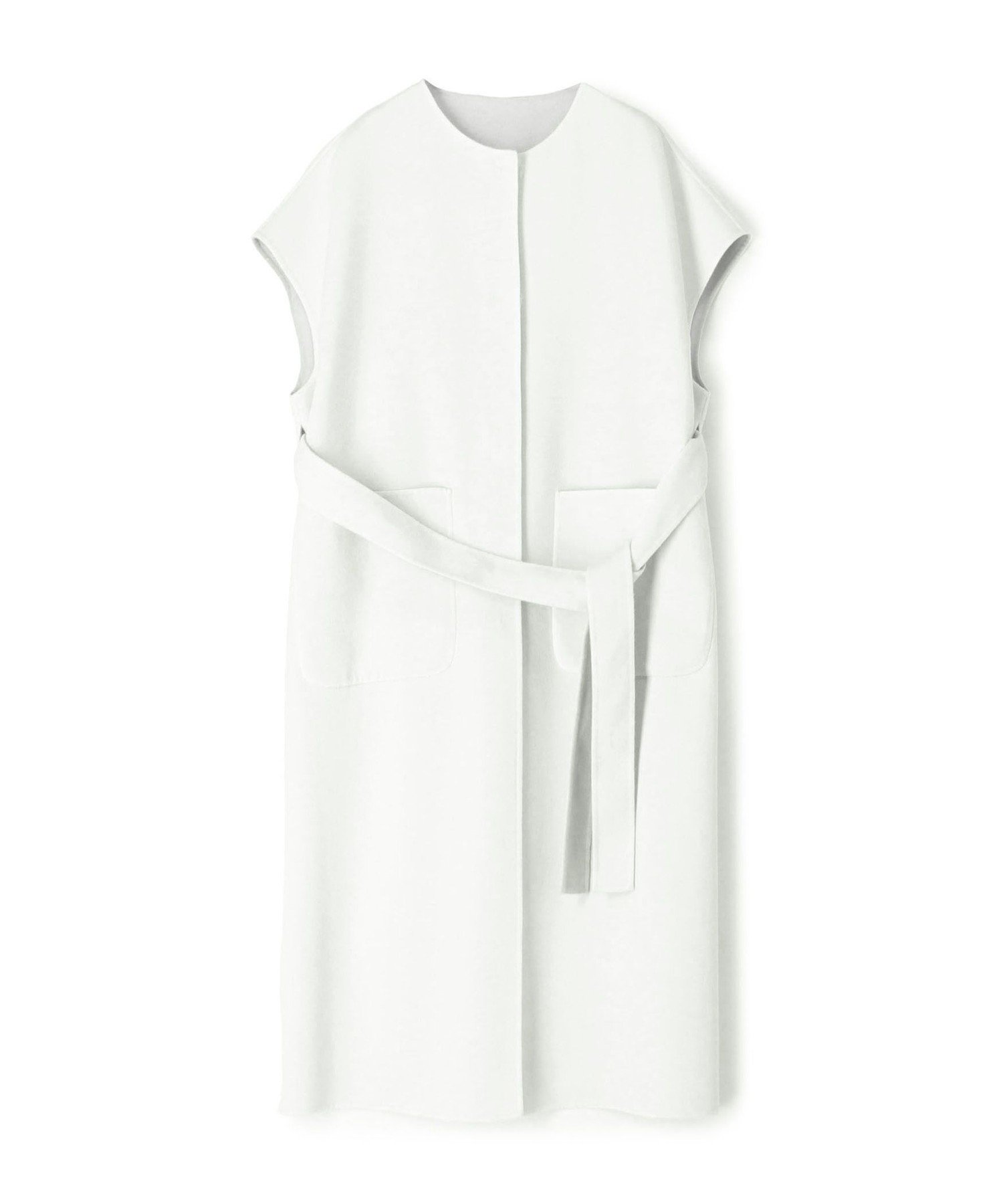 【トゥモローランド/TOMORROWLAND】のウールカシミヤライトリバー ベルテッドロングジレ 人気、トレンドファッション・服の通販 founy(ファニー) 　ファッション　Fashion　レディースファッション　Fashion for Women　アウター　Coat / Outerwear Collection　トップス・カットソー　Cut & Sew Tops　ベスト&ジレ / 重ね着スタイル　Vests & Gilets　イタリア　Italy　スリーブ　Sleeve, Long Sleeve / Short Sleeve　リバーシブル　Reversible, Two-Sided　エレガント 上品　Elegant　 other-1|ID: prp329100004760983 ipo3291000000034518475