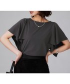 【アンタイトル/UNTITLED】の【きれいめ/接触冷感/日本製】ハンカチスリーブプルオーバー チャコールグレー|ID: prp329100004761058 ipo3291000000034455144