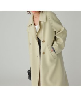 【バビロン/BABYLONE / KIDS】のリバーダブルロングコート 人気、トレンドファッション・服の通販 founy(ファニー) ファッション Fashion キッズファッション Fashion for Kids アウター Coat Outerwear /Kids ダブル Double, Double-Breasted フラップ Flap, Flap Pocket メルトン Melton, Heavy Wool A/W・秋冬 Autumn/Winter 再入荷 Restock / Back in Stock おすすめ Recommended / Our Picks |ID:prp329100004761099