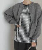 【アーバンリサーチ ドアーズ/URBAN RESEARCH DOORS】のコットンラウンドヘムカットソー OFF × BLK|ID: prp329100004761111 ipo3291000000034700677