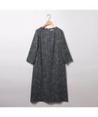 【スキャパ/SCAPA】のエンブロイダリープリントワンピース ブルー|ID: prp329100004761126 ipo3291000000034456170