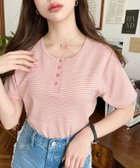 【モーメントプラス/moment+ / MEN】の前後2WAYヘンリーネックボーダー半袖Tシャツ 人気、トレンドファッション・服の通販 founy(ファニー) ファッション Fashion メンズファッション Fashion for Men インナー Innerwear シンプル Simple, Minimal スラックス Slacks, Dress Pants デニム Denim, Jeans Material トレンド Trend, Trending Now 定番 Standard, Basic Item フィット Fit, Slim Fit フレア Flare, Flared ベーシック Basic, Essential ボトム Bottoms, Lower Wear ボーダー Border, Stripe 半袖 Short Sleeve, Half Sleeve 再入荷 Restock / Back in Stock プチプライス・低価格 Affordable / Budget Price おすすめ Recommended / Our Picks thumbnail ピンク|ID: prp329100004761140 ipo3291000000034456248