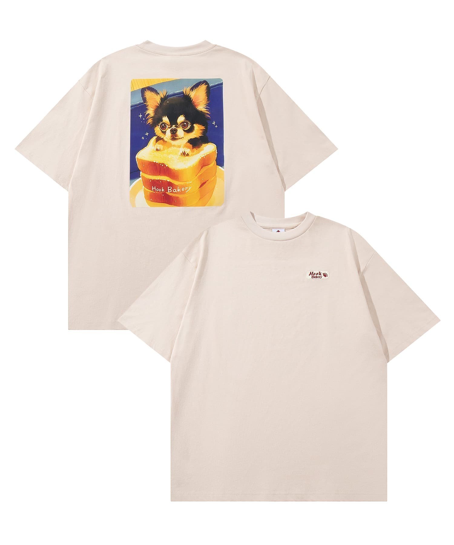 【アイモハ/aimoha】のHOOK -original- 「HOOK BAKERY」シリーズアンティーク動物プリントTEE インテリア・キッズ・メンズ・レディースファッション・服の通販 founy(ファニー) ファッション Fashion レディースファッション Fashion for Women おすすめ Recommended / Our Picks アンティーク Antique-Inspired イラスト Illustration カーゴパンツ Cargo Pants, Utility Pants サンダル Sandals, Summer Shoes ショート Short, Short Length スタイリッシュ Stylish, Fashionable スニーカー Sneakers, Trainers デニム Denim, Jeans Material フロント Front, Front Design プリント Print, Printed Pattern リラックス Relax, Relaxed Fit ヴィンテージ Vintage Style 犬 Dog 猫 Cat, Kitty ベージュ系その他|ID: prp329100004761145 ipo3291000000034456317