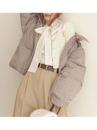 【リリーブラウン/Lily Brown】の【WEB限定カラー】recycleリボンダウン 人気、トレンドファッション・服の通販 founy(ファニー) ファッション Fashion レディースファッション Fashion for Women 今季 This Season, Current Season 軽量 Lightweight, Ultra Light スマート Smart, Elegant ダウン Down, Puffer ダブル Double, Double-Breasted フェザー Feather, Feather Detail リボン Ribbon, Bow thumbnail CHECK[931]|ID: prp329100004761151 ipo3291000000034577376