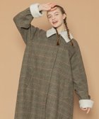 【フリークスストア/FREAK'S STORE】のウーリー ボア付き ステンカラーコート プリント/柄|ID: prp329100004761156 ipo3291000000034499265