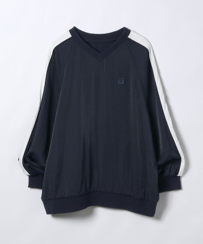 【ジーナシス/JEANASiS】のビンテージサテンラインプルオーバー インテリア・キッズ・メンズ・レディースファッション・服の通販 founy(ファニー) https://founy.com/ ファッション Fashion レディースファッション Fashion for Women トップス・カットソー Cut & Sew Tops カジュアルプルオーバー・ニットトップス Pullovers & Knit Tops / Casual Pullovers サテン Satin, Glossy Fabric シンプル Simple, Minimal スリーブ Sleeve, Long Sleeve / Short Sleeve ボトム Bottoms, Lower Wear リラックス Relax, Relaxed Fit |ID: prp329100004761174 ipo3291000000034500614