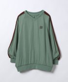 【ジーナシス/JEANASiS】のビンテージサテンラインプルオーバー グリーン|ID: prp329100004761174 ipo3291000000034598931