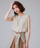 【アンタイトル/UNTITLED】の【アンサンブル可/秋カラー】シアーノースリーブ プルオーバー グレージュ|ID: prp329100004761254 ipo3291000000034457438