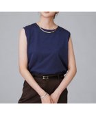 【アンタイトル/UNTITLED】の【アンサンブル可/秋カラー】シアーノースリーブ プルオーバー ブルー|ID: prp329100004761254 ipo3291000000034457439