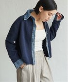 【ノッチ/notch】のデニムドッキングニットカーディガン 人気、トレンドファッション・服の通販 founy(ファニー) ファッション Fashion レディースファッション Fashion for Women トップス・カットソー Cut & Sew Tops ニット Knit Tops & Sweaters カーディガン・羽織り Layered Style Cardigans カーディガン Cardigan, Knitwear ガーリー Girly, Feminine Style デニム Denim, Jeans Material トレンド Trend, Trending Now フレア Flare, Flared ワイド Wide, Wide Fit thumbnail ネイビーブルー|ID: prp329100004761273 ipo3291000000034645350