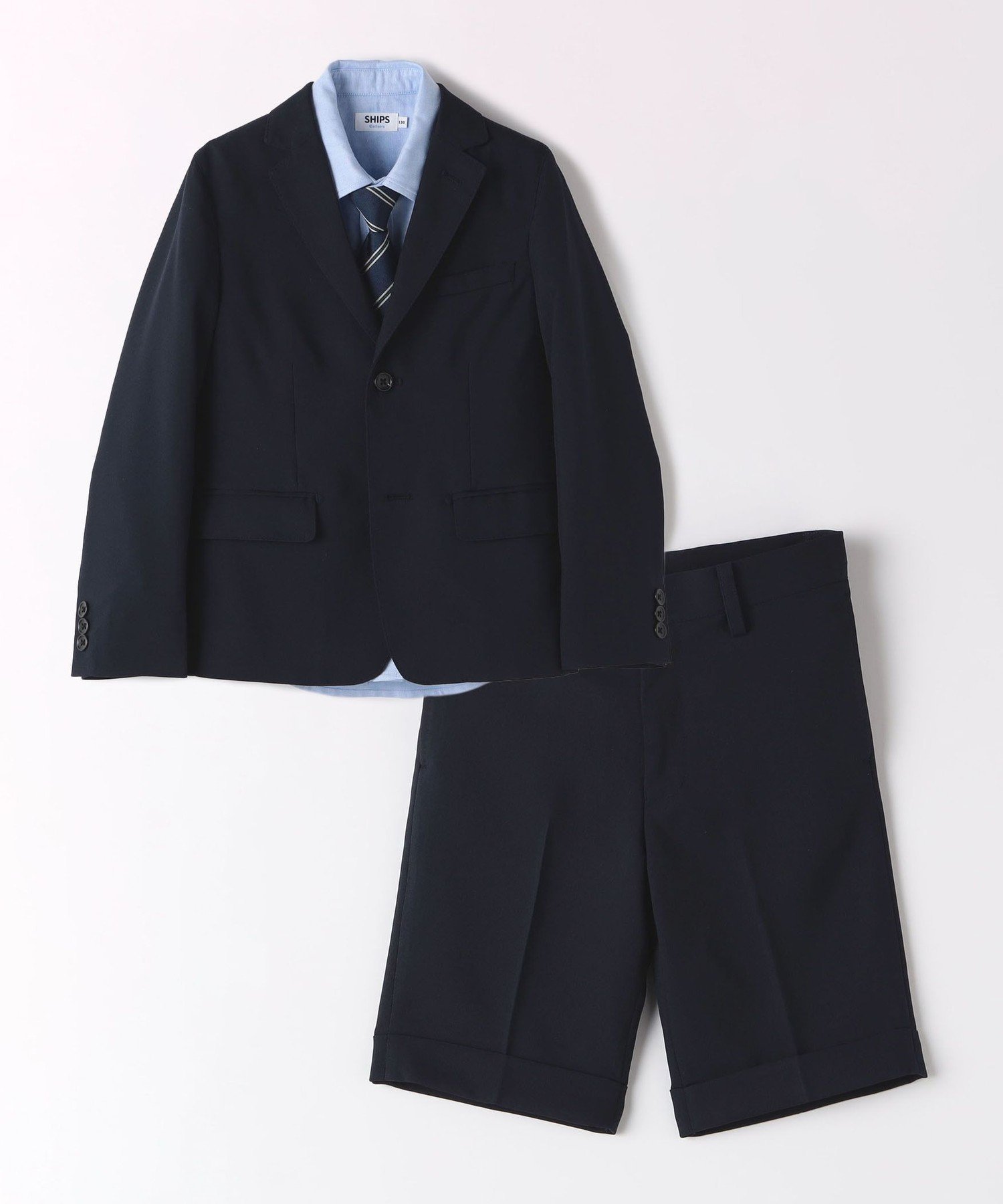 【シップス/SHIPS / KIDS】のSHIPS Colors 110~130cm / オケージョン スーツ 4点セット インテリア・キッズ・メンズ・レディースファッション・服の通販 founy(ファニー) 　ファッション　Fashion　キッズファッション　Fashion for Kids　オケージョン　Occasion Wear　洗える　Machine Washable　ジャケット　Jacket, Outerwear　スーツ　Suit, Formalwear　定番　Standard, Basic Item　メンズ　Men's, Menswear　アウトレット　Outlet / Clearance　セレモニー　Ceremony　入学式　Entrance Ceremony　ビジネス 仕事 通勤　Business / Work / Commuting　2025年　2025　2025春夏・S/S　Spring/Summer 2025 SS25　ライトブルー|ID: prp329100004761308 ipo3291000000034624217