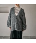 【レプシィム ローリーズファーム/LEPSIM LOWRYS FARM】の5ゲージシャギーVカーディガン 人気、トレンドファッション・服の通販 founy(ファニー) ファッション Fashion レディースファッション Fashion for Women トップス・カットソー Cut & Sew Tops カーディガン・羽織り Layered Style Cardigans おすすめ Recommended / Our Picks カーディガン Cardigan, Knitwear スタイリッシュ Stylish, Fashionable フェミニン Feminine, Girly ボトム Bottoms, Lower Wear ルーズ Loose, Oversized ロング Long, Long-Length エレガント 上品 Elegant thumbnail グレー15|ID: prp329100004761318 ipo3291000000034592804