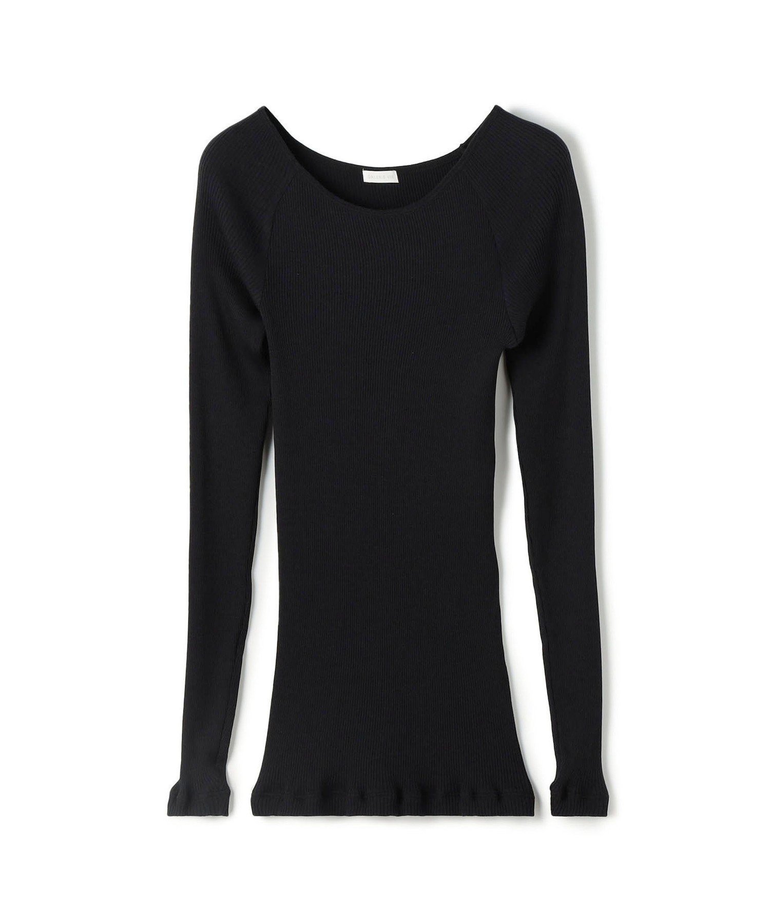 【トゥモローランド/TOMORROWLAND】のコットンシルクリブ ラウンドネックプルオーバー インテリア・キッズ・メンズ・レディースファッション・服の通販 founy(ファニー) 　ファッション　Fashion　レディースファッション　Fashion for Women　トップス・カットソー　Cut & Sew Tops　カジュアルプルオーバー・ニットトップス　Pullovers & Knit Tops / Casual Pullovers　カッティング　Cutting Detail　シルク　Silk, 100% Silk　スリーブ　Sleeve, Long Sleeve / Short Sleeve　デコルテ　Décolleté, Neckline　ベーシック　Basic, Essential　19 ブラック|ID: prp329100004761343 ipo3291000000034458296