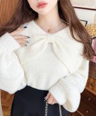 【モーメントプラス/moment+ / MEN】のケープリボンシャギーニットプルオーバー 人気、トレンドファッション・服の通販 founy(ファニー) ファッション Fashion メンズファッション Fashion for Men トップス・カットソー Cut & Sew Tops ニット・セーター / 定番トップス Knit Tops & Sweaters アクセサリー Fashion Accessories シンプル Simple, Minimal スラックス Slacks, Dress Pants タイトスカート Pencil Skirt, Tight Skirt ダウン Down, Puffer デニム Denim, Jeans Material トレンド Trend, Trending Now フェザー Feather, Feather Detail フェミニン Feminine, Girly フレア Flare, Flared ベーシック Basic, Essential ボトム Bottoms, Lower Wear リボン Ribbon, Bow A/W・秋冬 Autumn/Winter 再入荷 Restock / Back in Stock プチプライス・低価格 Affordable / Budget Price エレガント 上品 Elegant thumbnail アイボリー|ID: prp329100004761350 ipo3291000000034458378