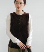 【アーバンリサーチ/URBAN RESEARCH】のベロアジレ BROWN|ID: prp329100004761367 ipo3291000000034503475