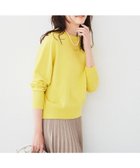 【アンタイトル/UNTITLED】の【アンサンブル可能/洗える】リネン混ベーシックプルオーバー イエロー|ID: prp329100004761375 ipo3291000000034458626