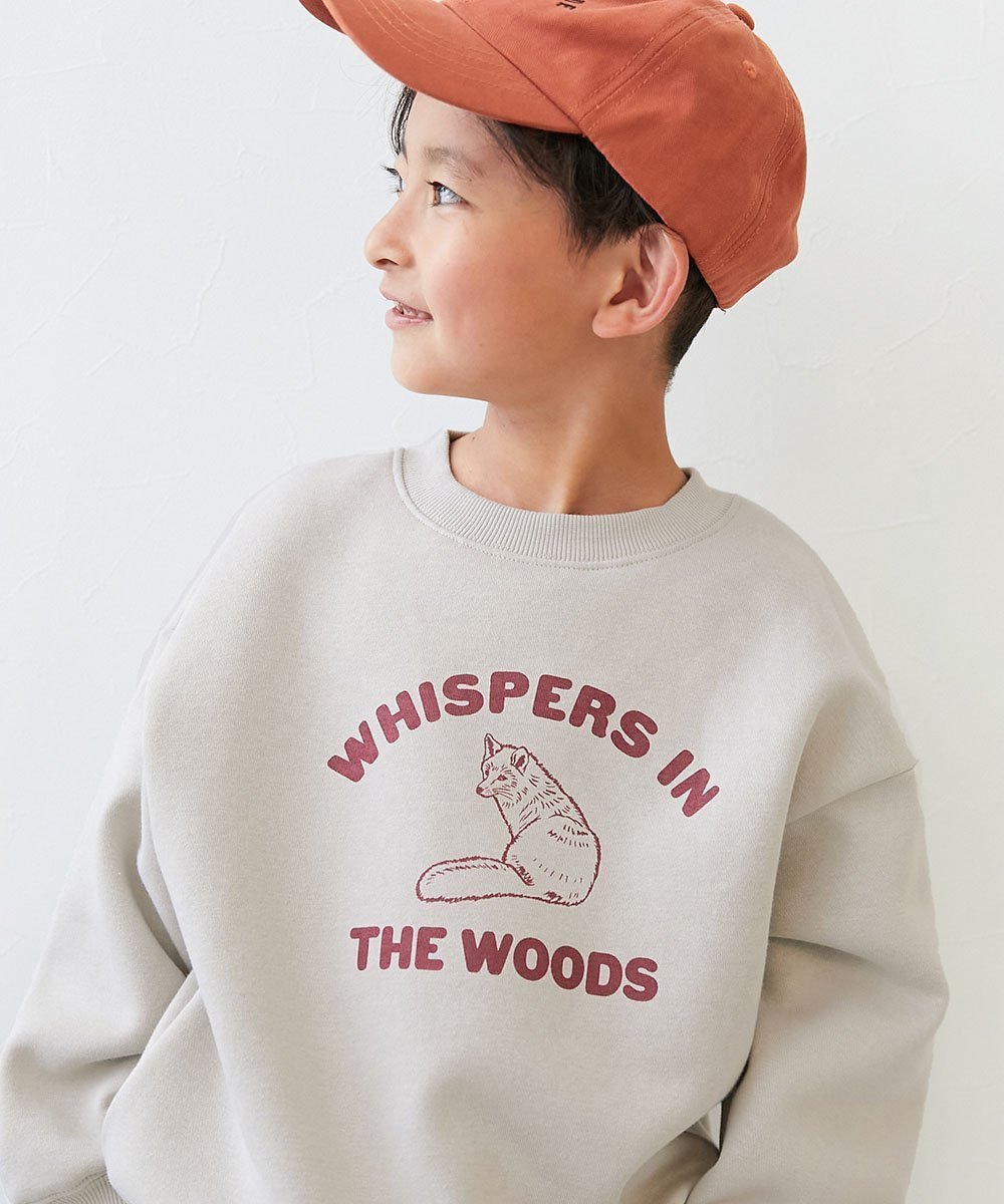 【デビロック/devirock / KIDS】のデビラボ*【アニマルカレッジ】 裏起毛 BIGシルエット プリントトレーナー 25AW インテリア・キッズ・メンズ・レディースファッション・服の通販 founy(ファニー) ファッション Fashion キッズファッション Fashion for Kids ストレッチ Stretch, Stretchy Fabric デニム Denim, Jeans Material トレンド Trend, Trending Now トレーナー Sweatshirt, Trainer プリント Print, Printed Pattern 2025年 2025 2025-2026秋冬・A/W Autumn/Winter 2025–26 AW25–26 009-キツネ-Lグレー|ID: prp329100004761410 ipo3291000000034774001